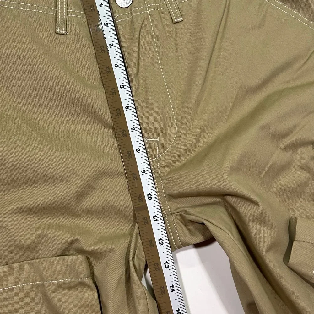 NWT True‎ Religion Khaki Cargo Pants Utility Straight Leg Mens 34